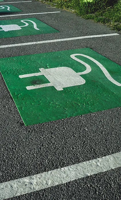 electric car parking